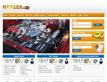 Tablet Screenshot of modernengine.com